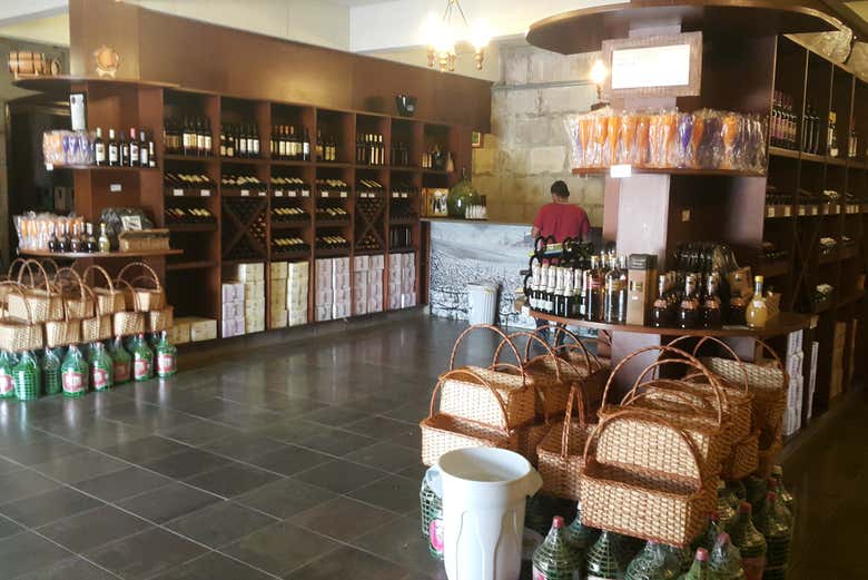 Visiting a wine estate