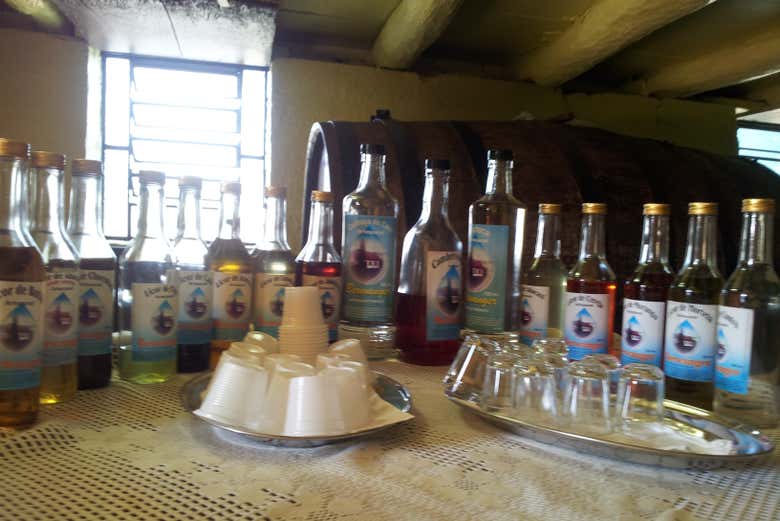 Productos que podremos degustar durante la visita