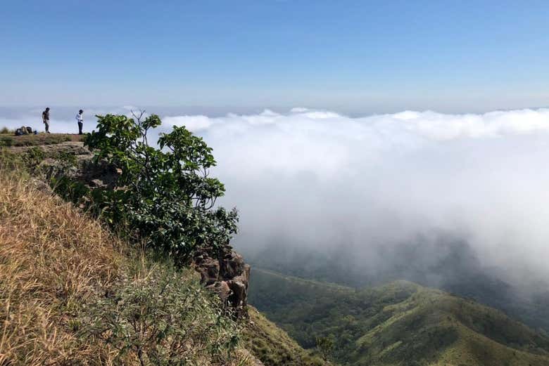 Get stunning views over the surrounding valley