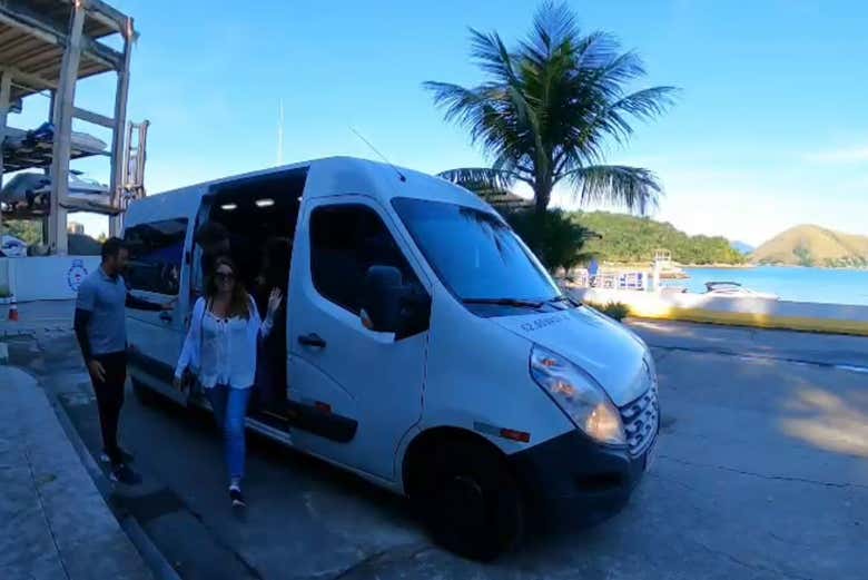 Transporte para o transfer