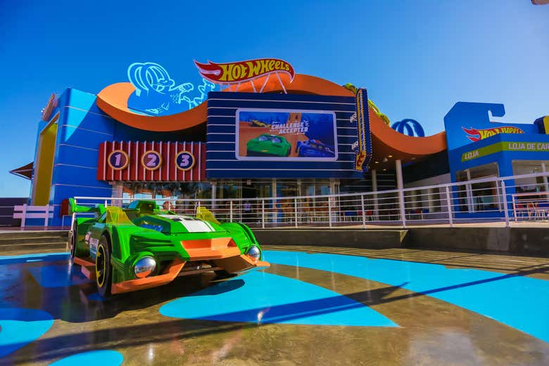 Área temática Hot Wheels