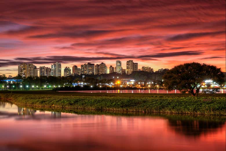 Atardecer en Curitiba