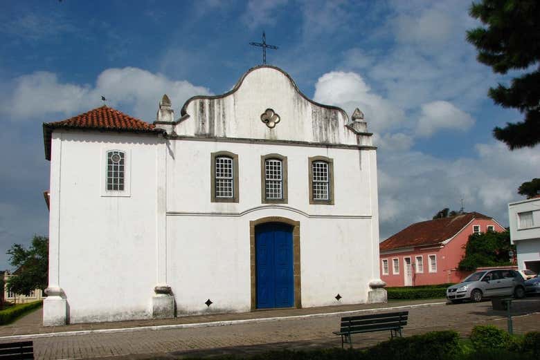 Admirando la parroquia de San Antonio
