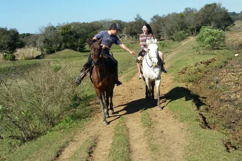 Passeio de cavalo