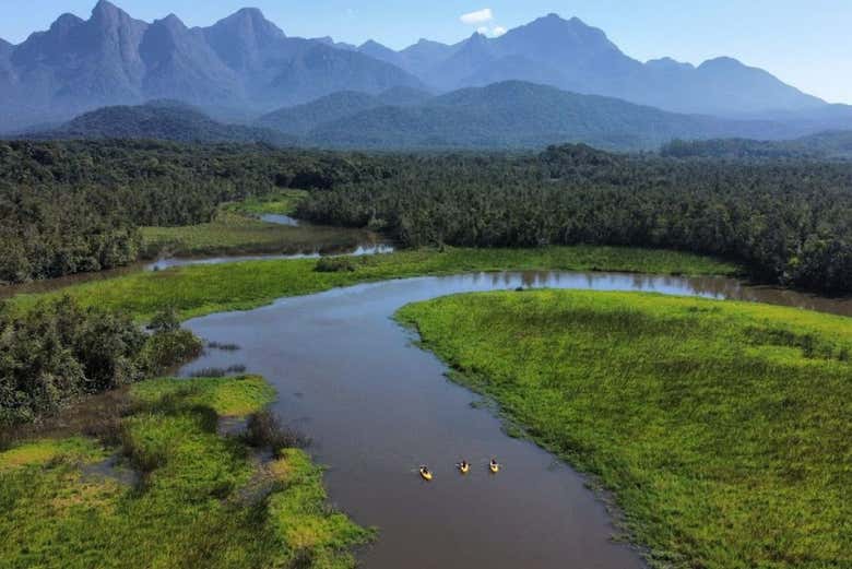 O panorama do Vale do Gigante