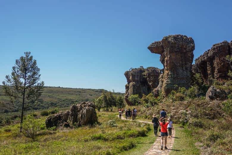 Paseando por increíbles parajes naturales