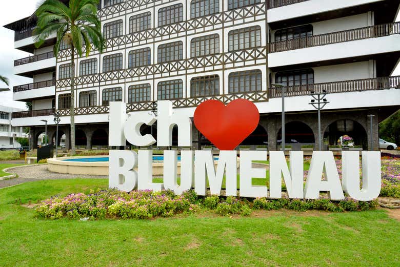Carteles de la ciudad de Blumenau