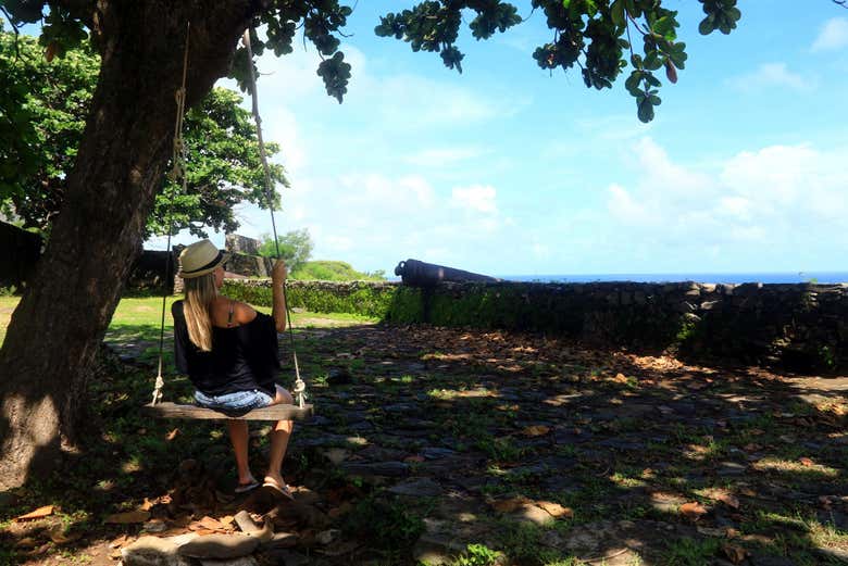 Desfrutando das vistas