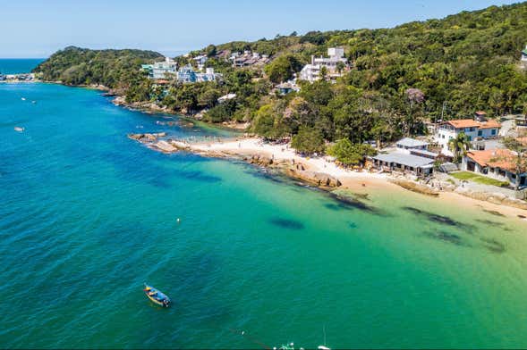 Excursão às praias de Bombinhas