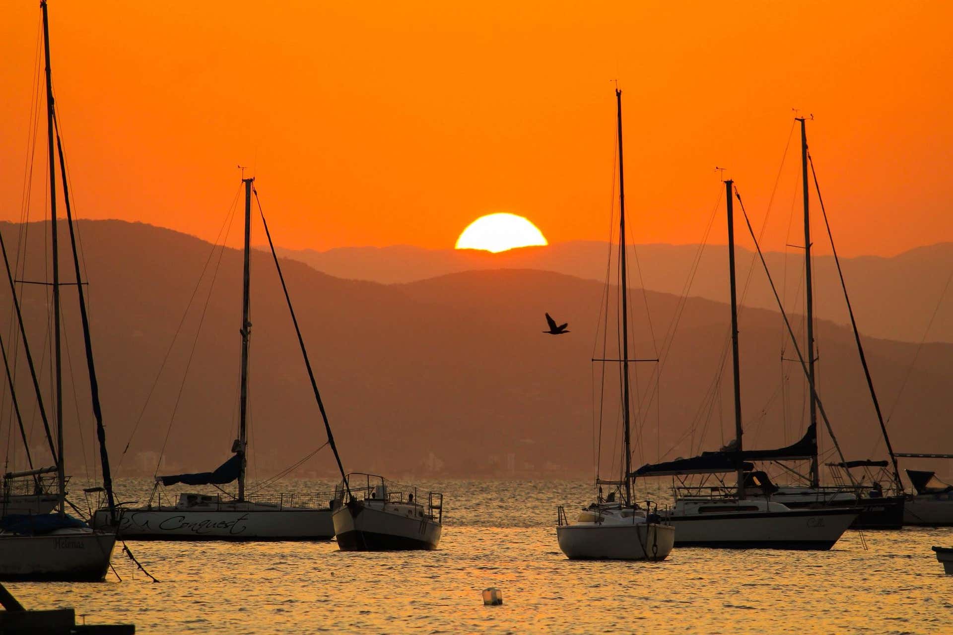 Entardecer em Santo Antônio de Lisboa