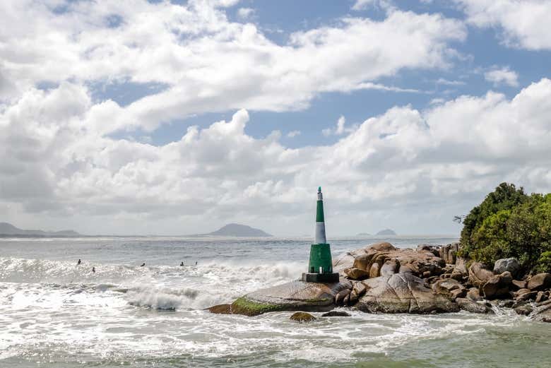 Barra da Lagoa coast