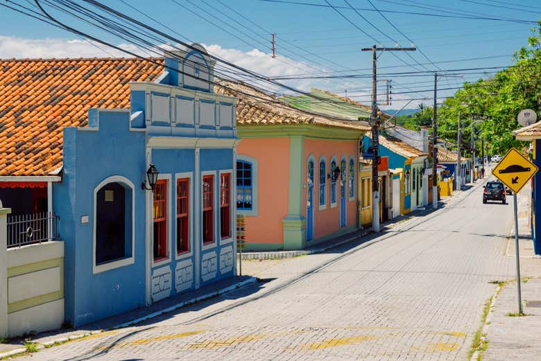 Clásicas calles de Florianópolis