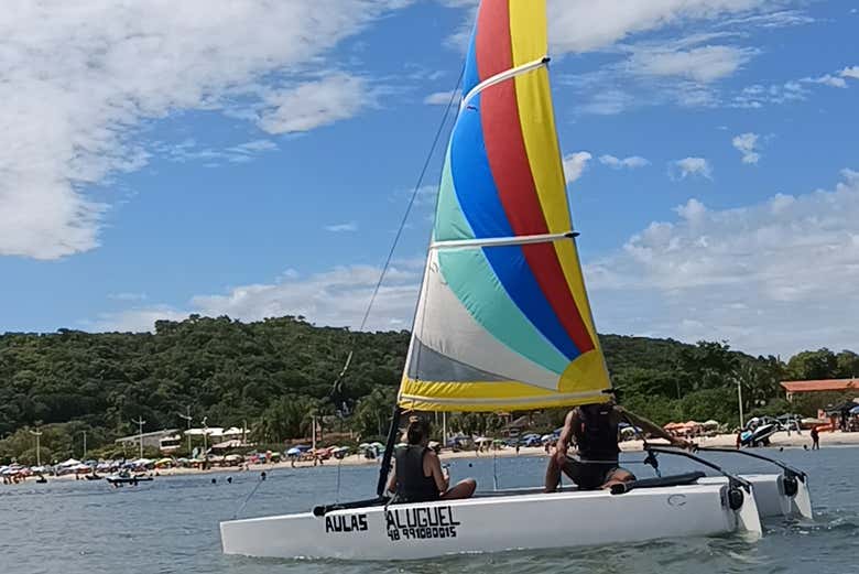 El curso de vela en Ponta das Canas os encantará