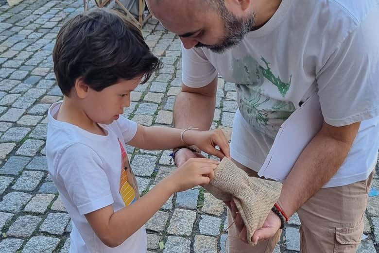 Descobrir o prêmio que você ganhará no final do tour
