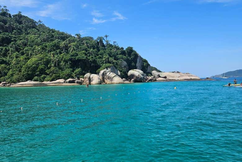 Paisagem da Ilha do Campeche