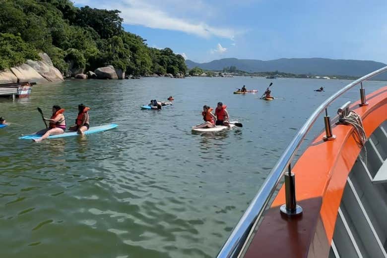 Seremos testemunhas da beleza da costa leste de Florianópolis