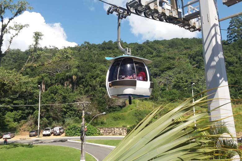 Teleférico no Parque Unipraias