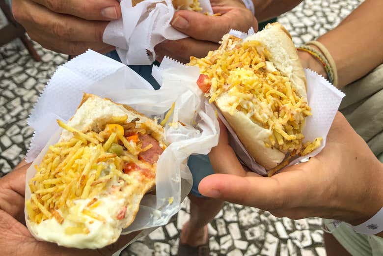 Un tipico panino brasiliano