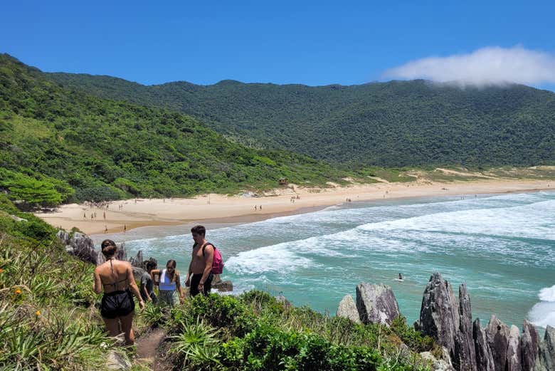 Admire the Lagoinha do Leste Lake