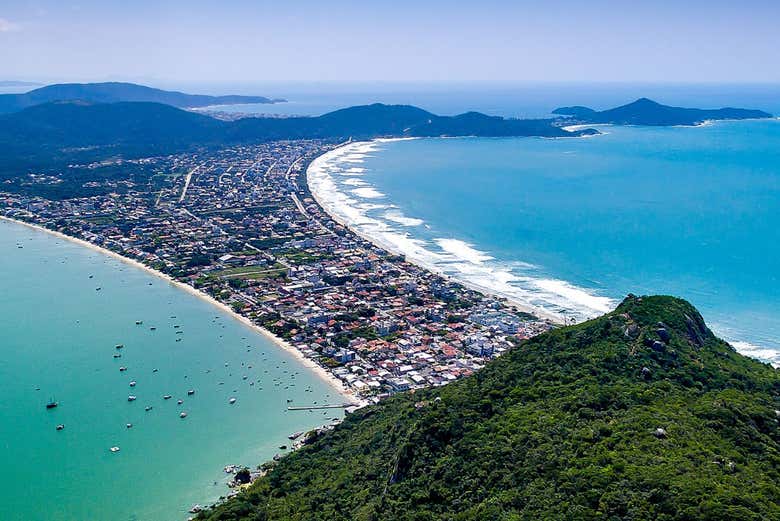 Vista das praias