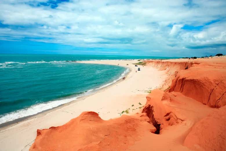 Falésias da praia de Canoa Quebrada