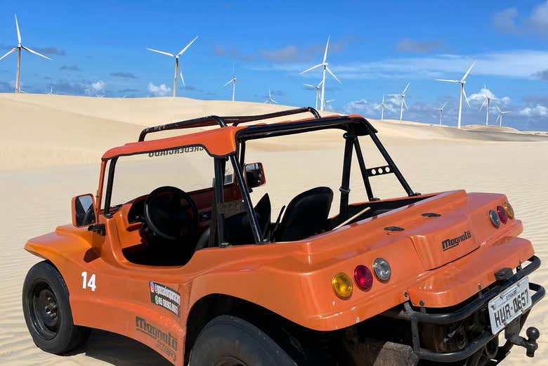 Recorreremos en buggy los paisajes de los Lençóis Paracuruenses