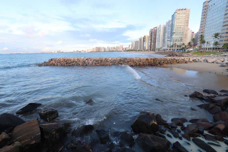 Panorámica de la playa de Iracema