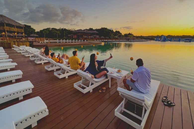 Pasaréis un día de relax en el Alchymist Lagoa Encantada
