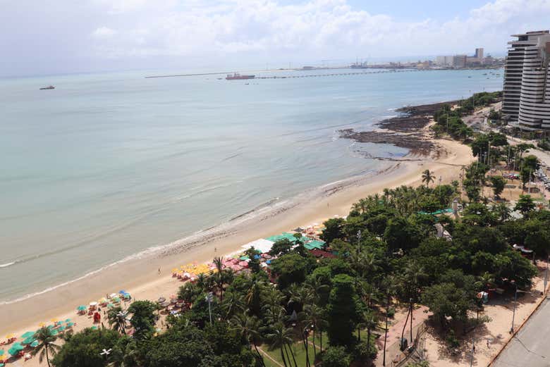 El litoral de Fortaleza y la playa de Iracema