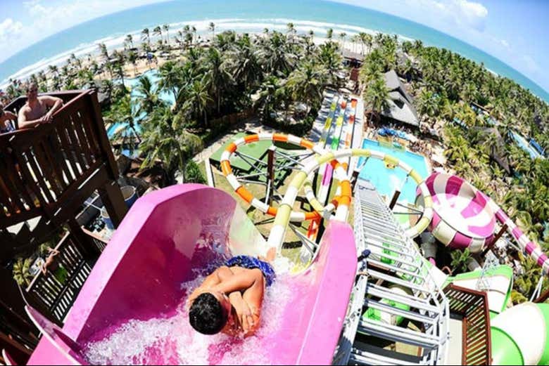Beach Park es el parque acuático más grande de Latinoamérica