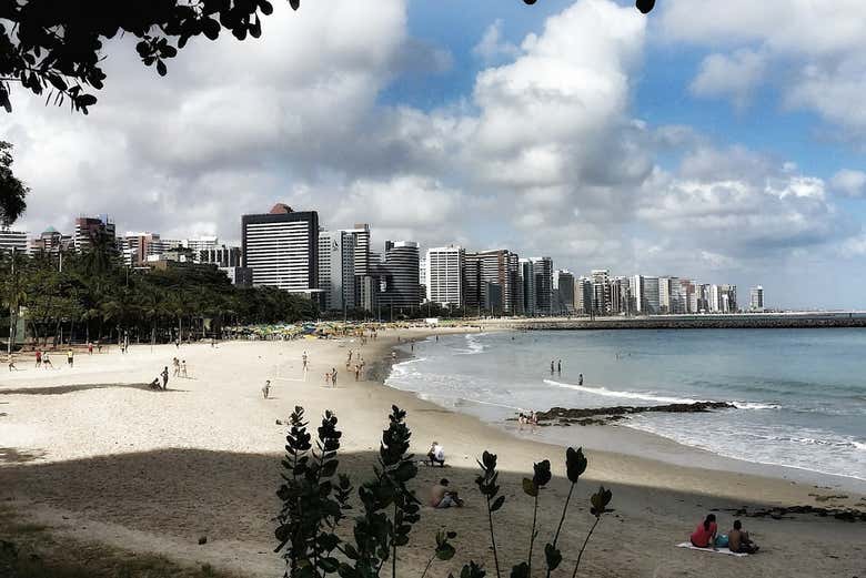 Praia de Iracema em Fortaleza