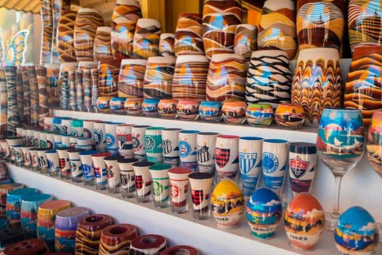 Explorando las artesanías de la zona