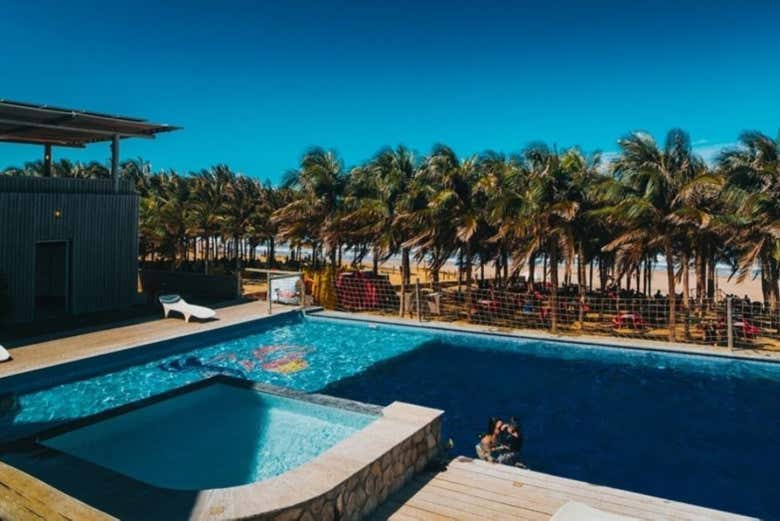 Beach club que podrás disfrutar en Canoa Quebrada