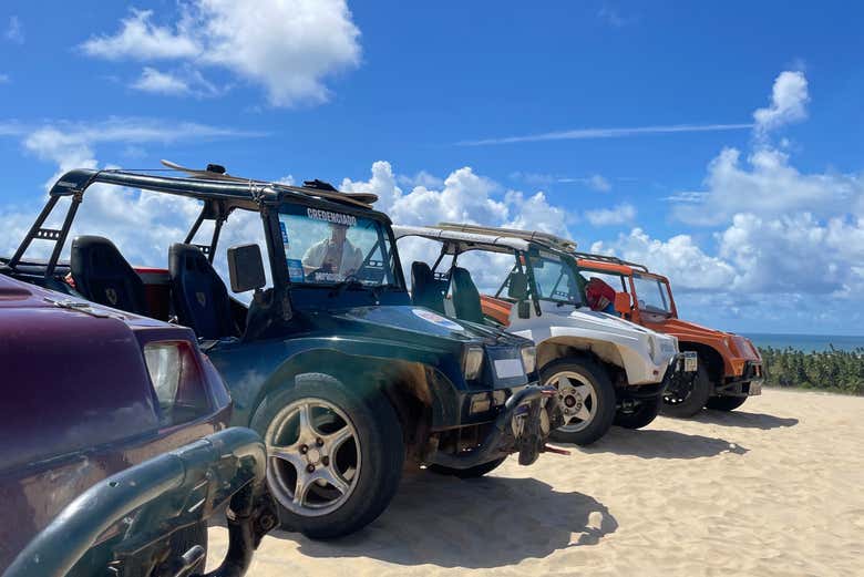 Buggies preparados para la ruta
