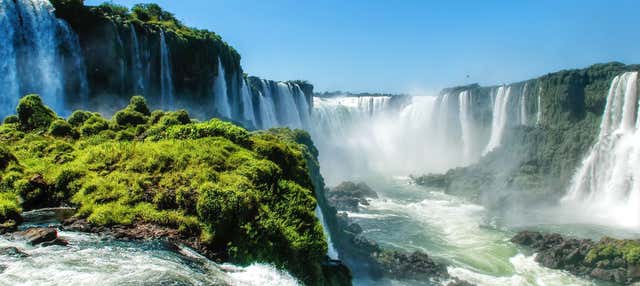Cataratas de Iguazú, lados argentino y brasileño