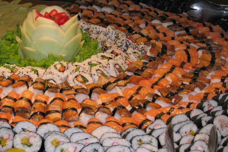 Open food de sushi
