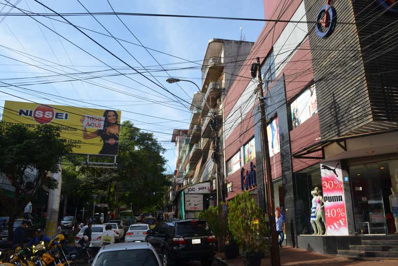 Ruas de Ciudad del Este