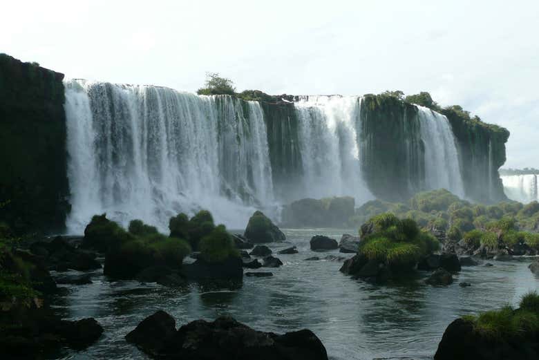 Cataratas na parte brasileira