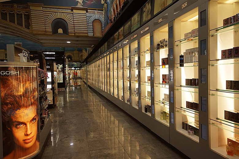 Seção de perfumes