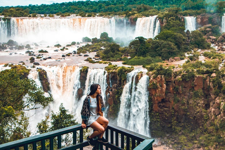 Foto spettacolari alle cascate di Iguazú