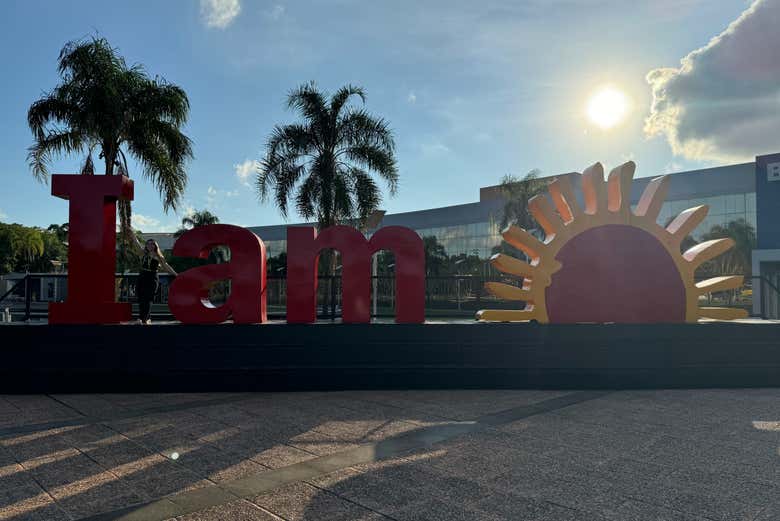 No centro comercial Duty Free Shop