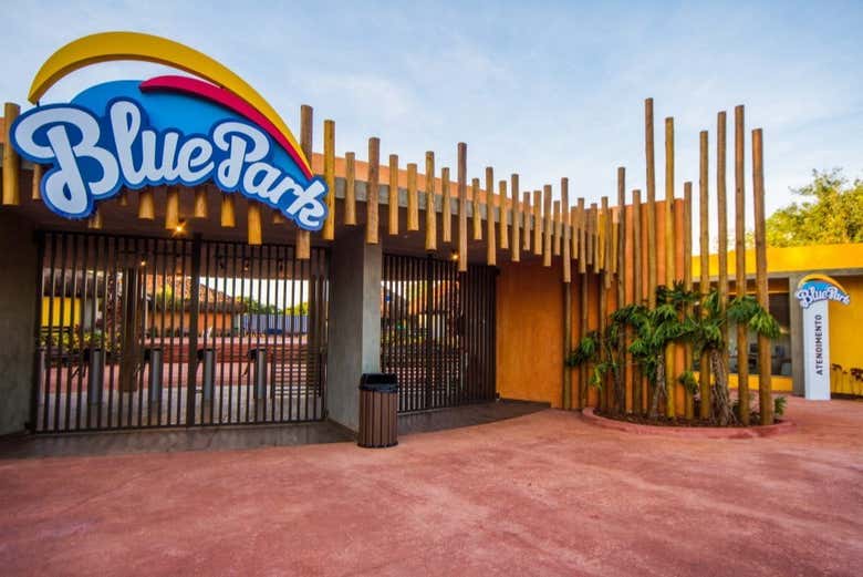 Ingresso do Blue Park