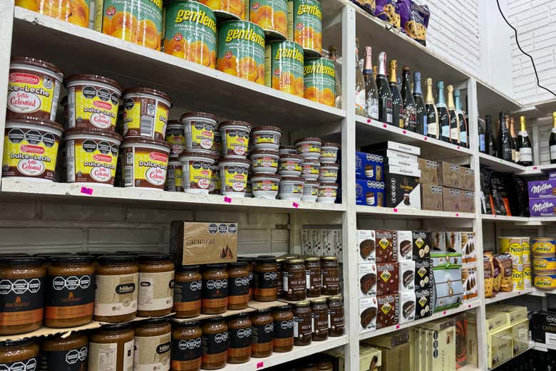 Você poderá comprar produtos típicos