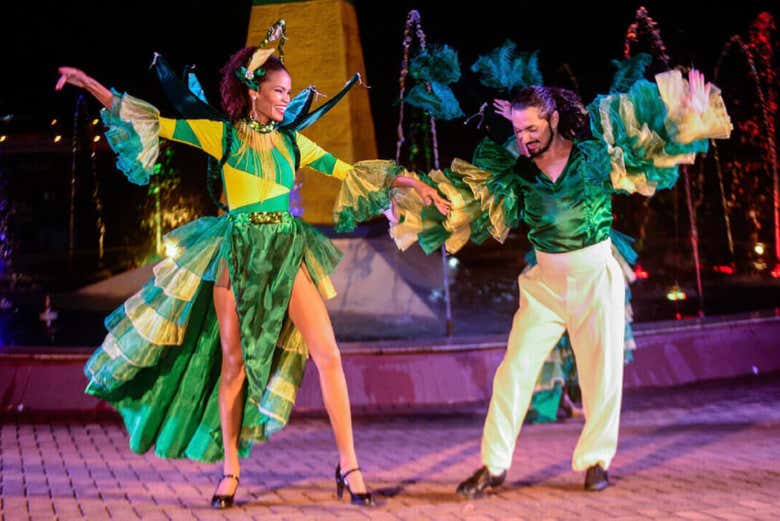 Espetáculo de dança brasileira
