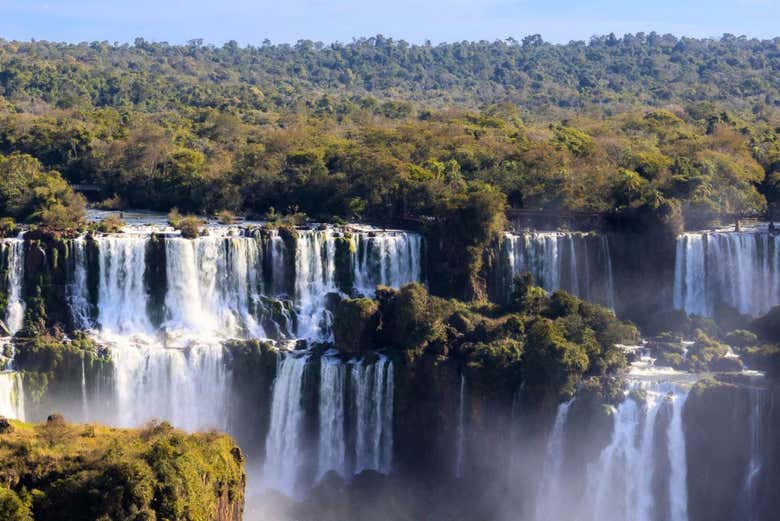Panorámica de las Cataratas del Iguazú
