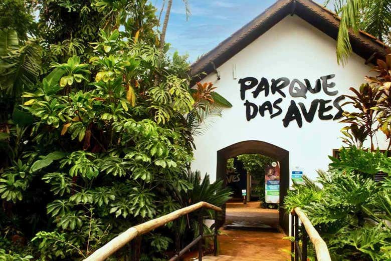 Entrada al Parque de las Aves