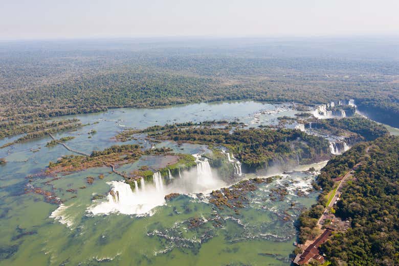 Cascadas desde las alturas