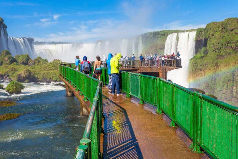 Passarela nas cataratas