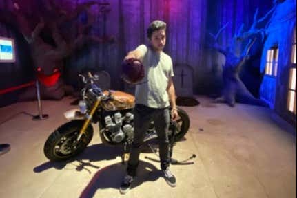 Tirando uma foto de lembrança