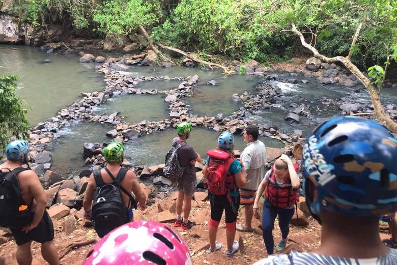 En busca de las cascadas secretas de Iguazú